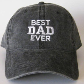 Best Dad Ever Yıkamalı Şapka